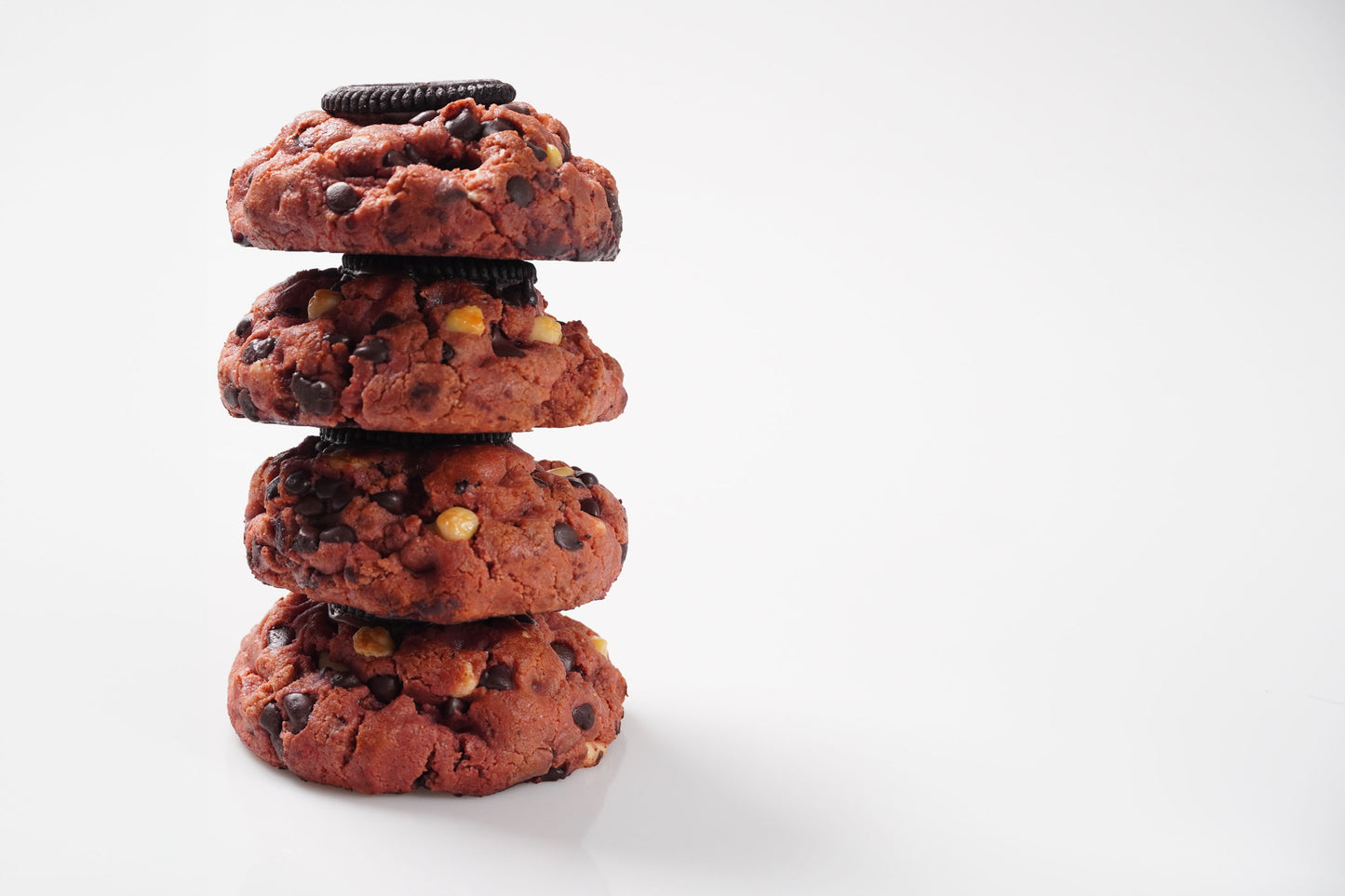 Box Of Four High Protein Red Velvet Cookies